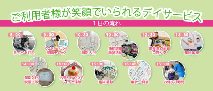 一日の流れ